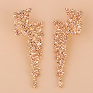 Lighting gem earrings
